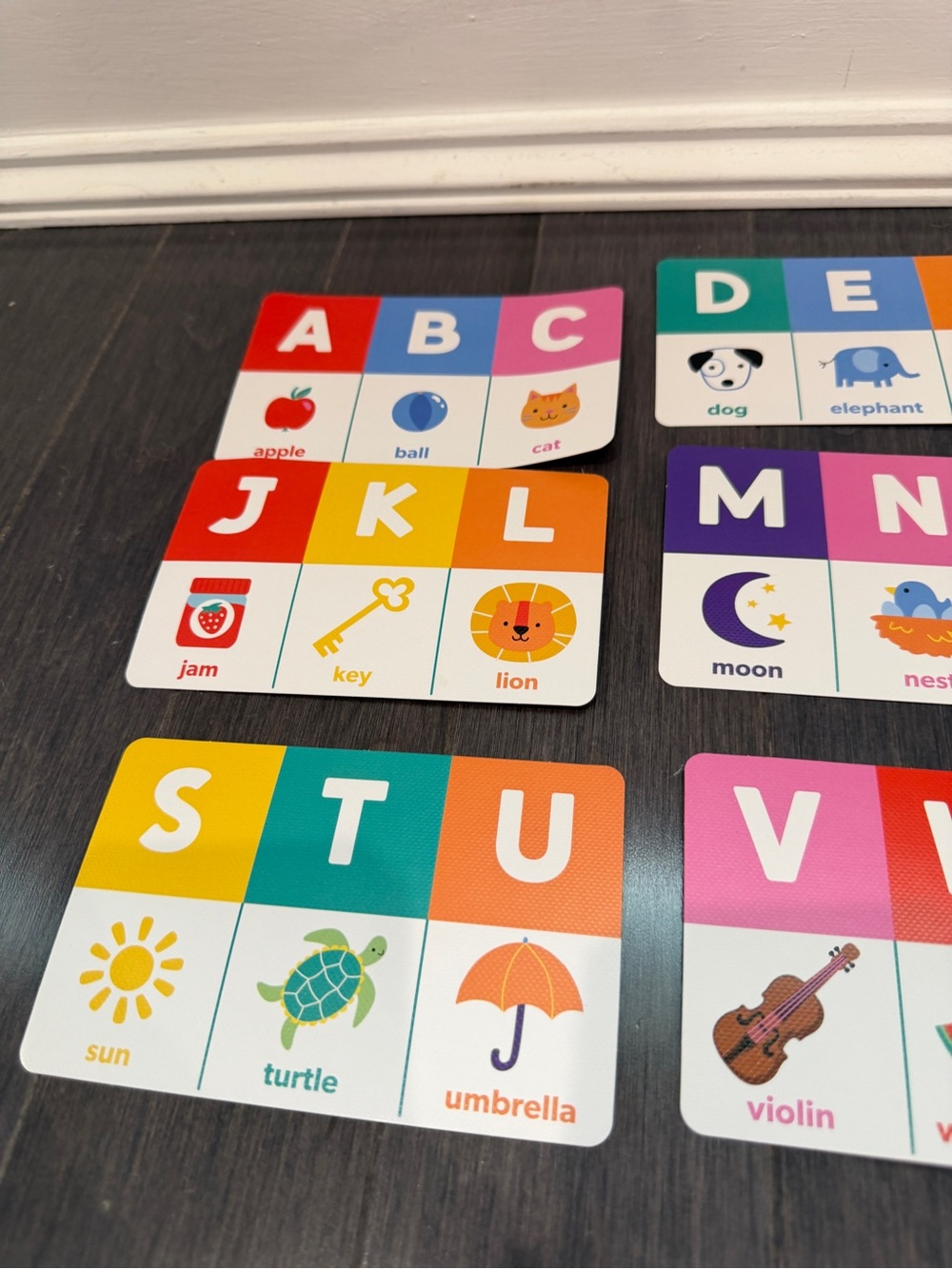 Ms Rachel Colorful Alphabet Numbers Flash Cards for Kids Learning Set - Picture 2 of 9